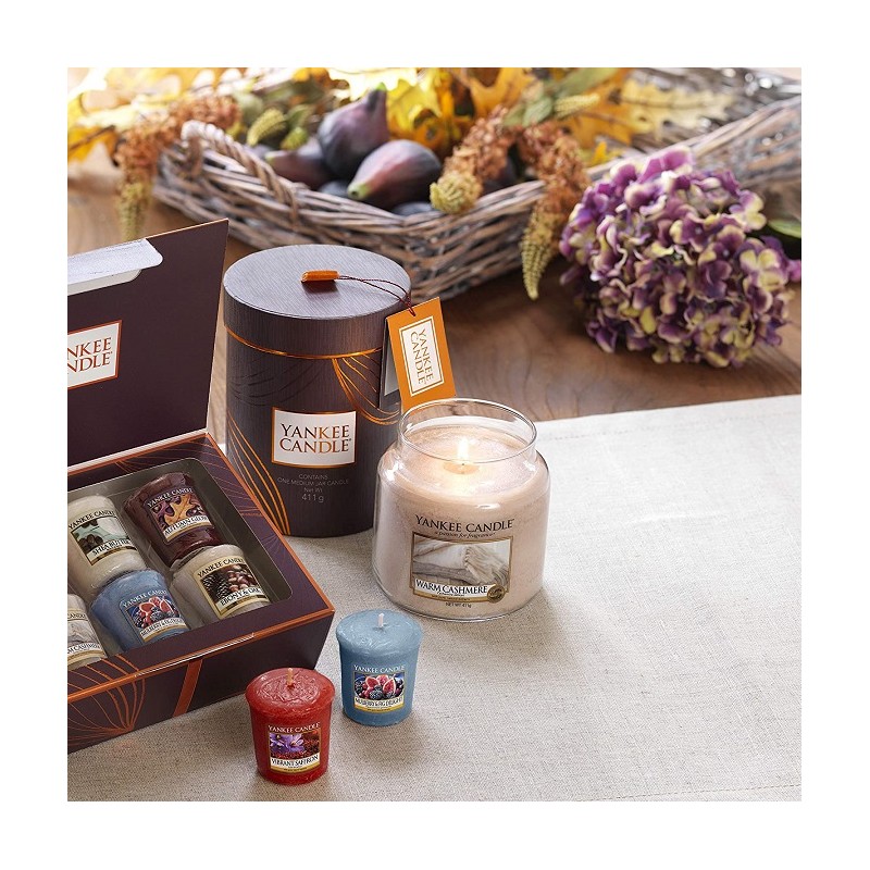 Candele profumate Candela profumata giara media warm cashmere fino a 75 ore