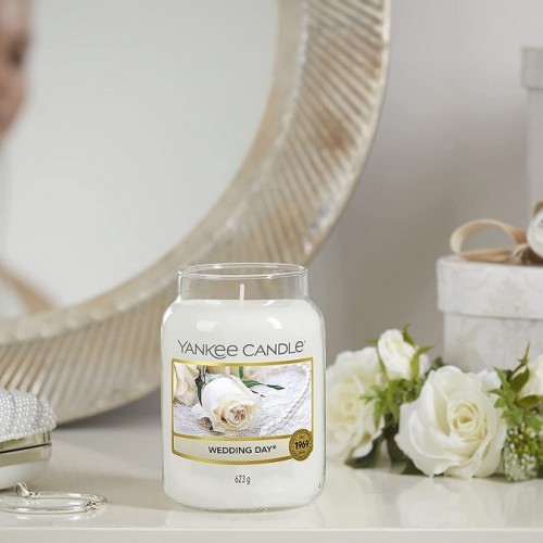 Candele profumate Candela profumata giara media wedding day fino a 75 ore